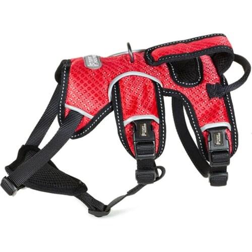 Nylon Reflective No Pull Dog Harness Sport Outdoor Adventure Pet Training Vest with Handle For Medium Large Dogs Supplies