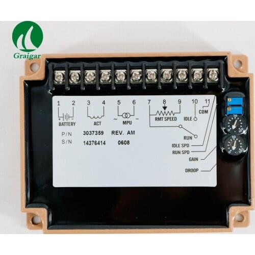 New CE30-37359 Speed Actuator Input Voltage 24V Power Supply 40mA