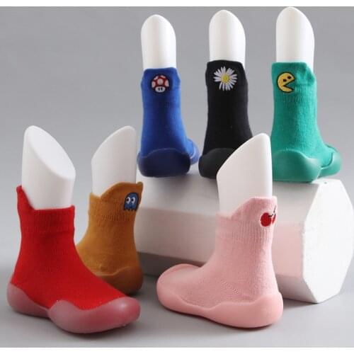 2021 New Arrival Boys Cute Shoes Toddler Socks Baby Boots Newborn Girl Casual Shoes Calcetines Antideslizante Bebe Recien Nacido