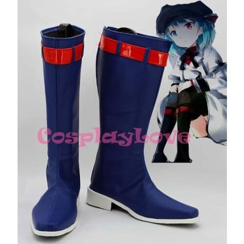 Cyuunibyou Demo Koigashitai Tsuyuri Kumin Cosplay Shoes Boots Custom Made For Halloween Christmas Festival