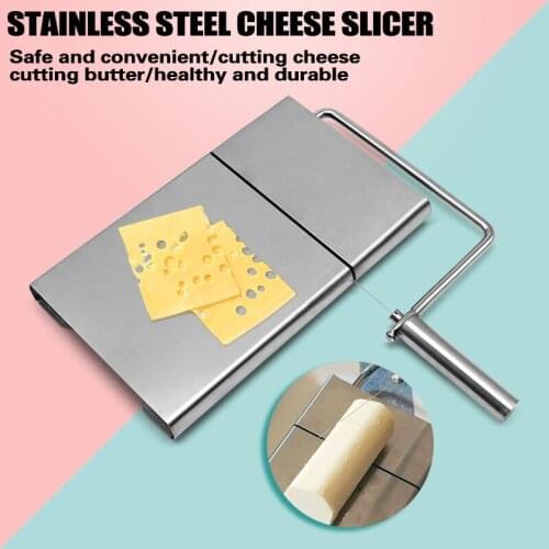 Stainless Steel Cheese Cutter Multipurpose Easy to cut Durable for Cutting Cheese Vegetables Sausage Cheese Tools Kitchen Tools
