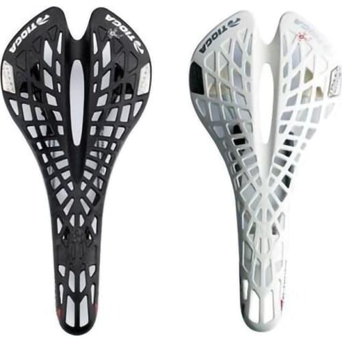 Real Tioga saddleultra-Light Road Mtb Bike Bicycle Saddle Seat 141g Black/White