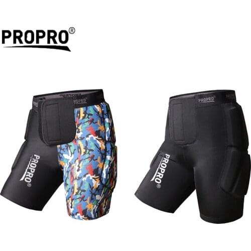 Winter Skate Roller Skateboard Snowboard Protective Hip Butt Pad Drop Resistance Protection Padded Shorts For Unisex