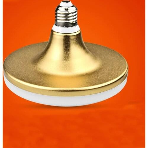 E27 led bulb adjustable brightness warm white factory energy-saving lamp screw super bright u-disk lighting ceiling light