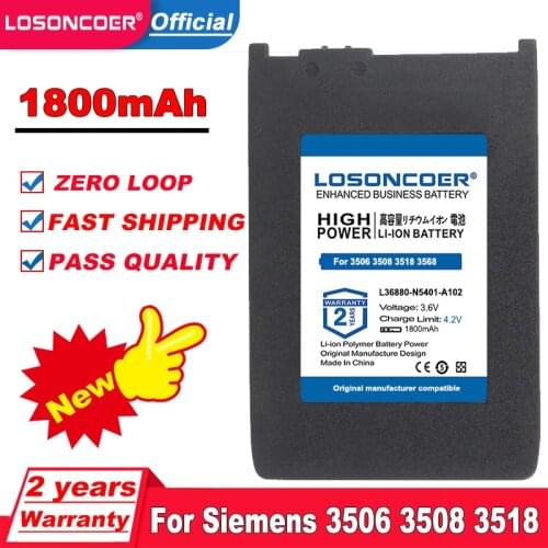 V30145-K1310 L36880-N5401-A102 Battery for Siemens 3506, 3508, 3518, 3568, 3608, C35,C35e,C35i,M35,P35,S35, S35i,S46,S47 Battery