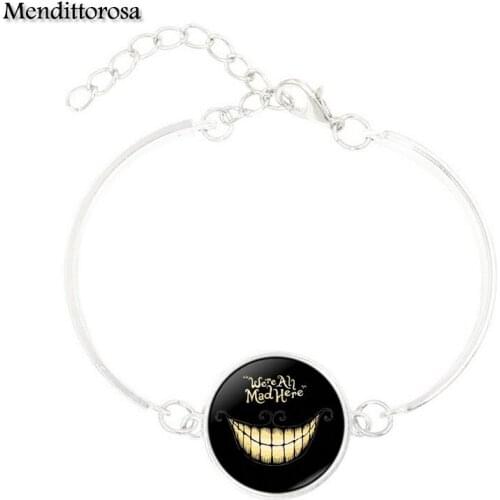 Mendittorosa Vintage Jewelry Plated Bracelet Bangle For Women Party Gift Black Alice