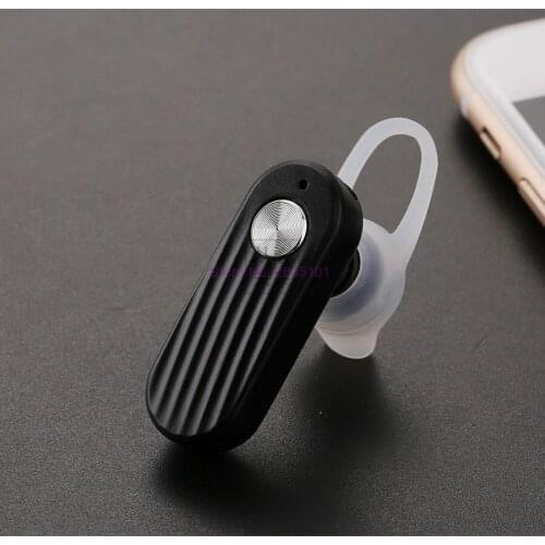 200pcs Bluetooth Wireless Business Earphone In-ear Stereo Music Headset Earpiece Handsfree with Microphone for xiaomi for iphone