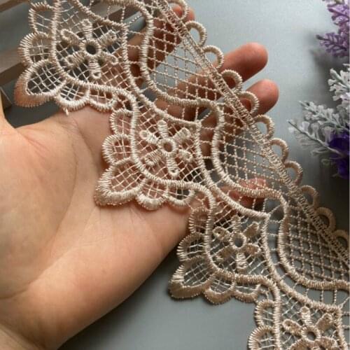 3 yards 9 cm Lace Ribbon Trims for Sofa Cushion Trimmings Home Textiles Applique Polyester Sewing DIY Crafts New