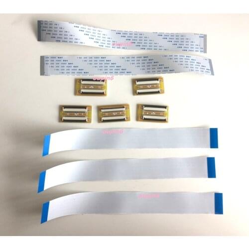 45-pin HDD 5 X FFC FPC 0.5mm 20CM+connector Ribbon Cable line Adapter Pitch ZIF extend