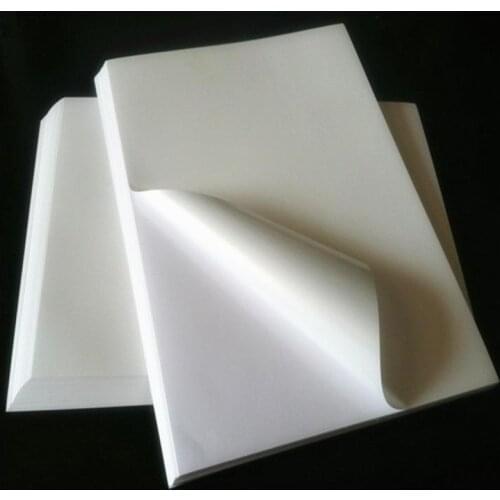 50pcs/bag A4 Self-adhesive, Inkjet Printable, Waterproof, Tear-proof Pp Synthetic Paper Label Paper, Glossy Synthetic Paper