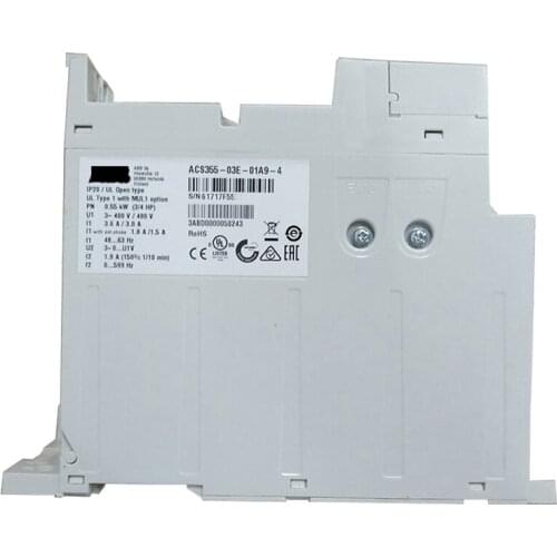 Brand New Original Frequency Converter ACS355-03E-01A9-4+B063 Spot