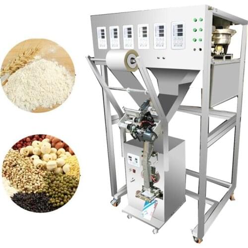Automatic Mixing Packaging Machine For Grain Seasoning Tea Chili Powder Vertical Packaging Machine