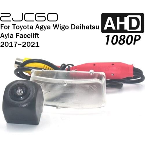 ZJCGO Car Rear View Reverse Backup Parking Reversing Camera for Toyota Agya Wigo Daihatsu Ayla Facelift 2017 2018 2019 2020 2021