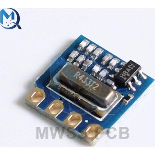 H3V4F H34A 433MHz Transmitter Receiver Wireless Module MINI Funk Send module Ask Chip PCB Board For Arduino Security Alarm