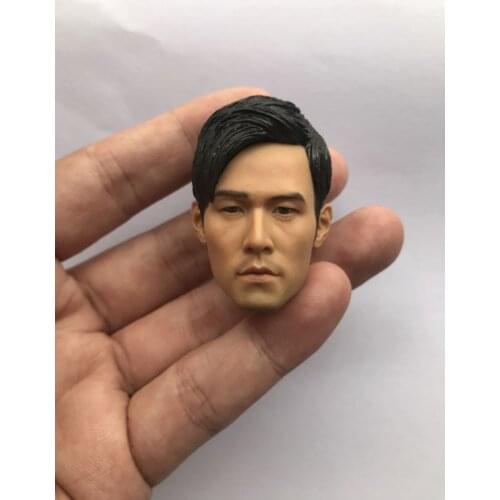 Custom Asian Singer Jay Chou Head Sculpt Model 1/6 scale For 12" Male Action Figure Toys