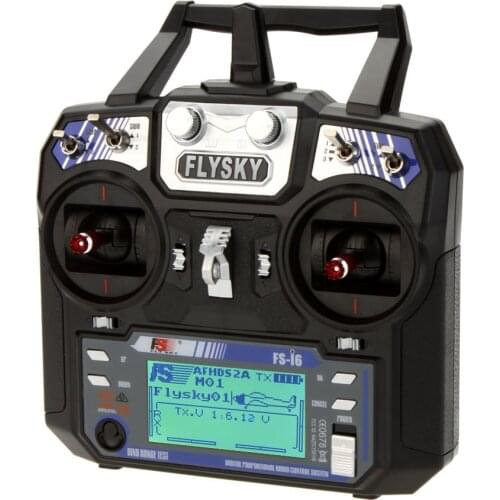 Flysky FS-i6 with FS-iA6B Receiver 2.4G 6ch Transitter Controller For RC Helicopters Airplanes Quadcopter Glider