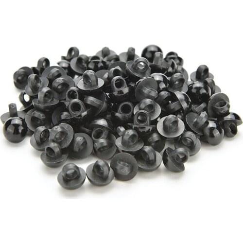 100Pcs 9mm/11mm Color Plastic Safety Eyes For Teddy Bear Doll Animal Puppet Crafts doll Accessories