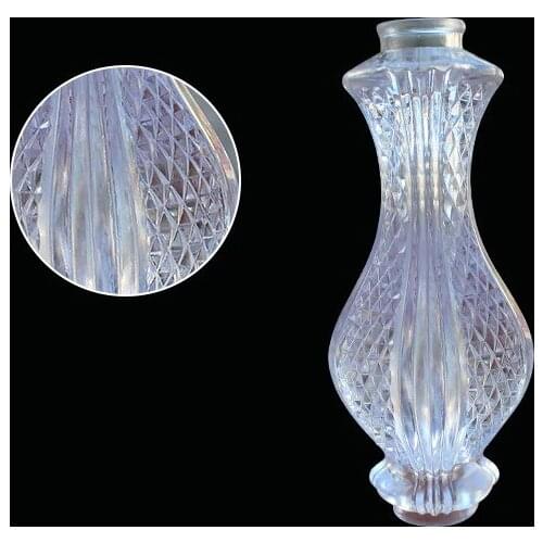 H170*W78mm Acrylic Crystal Column With 20mm Center Hole, Chandelier Central Pillar Vase, Chandelier Parts, Lighting Accessories