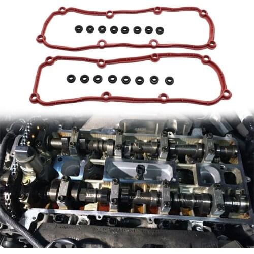 Valve Cover Gasket Set for 05-10 Chrysler Town&Country Dodge Caravan Jeep 3.3L 3.8L OHV