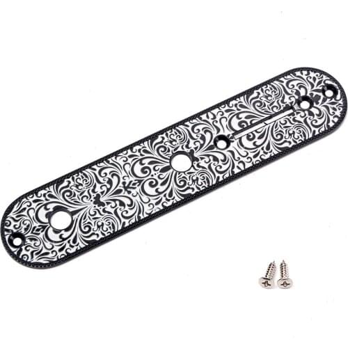TL guitar control plate Chrome colors guitar control cavity cover