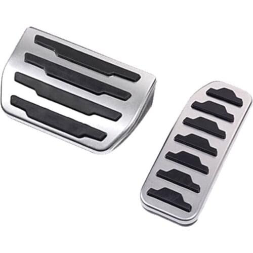 For Landrover Range Rover Evoque 2012-2017 Car-Styling Accessories Stainless steel Brake Pedal Set of 2pcs
