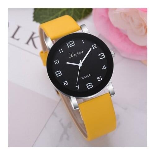 Newest Fashion 2019 Lvpai Women Watches Casual Quartz Leather Band Watch Analog Wristwatch Clock Gift luxury relogio feminino #L