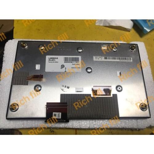 Original 8" inch LCD display with touch screen LA080WV8(SL)(01) LA080WV-SL01 touch digitizer for Hyundai car DVD Navi LCD