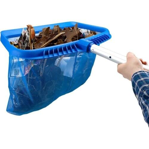 Professional Mesh Pool Skimmer Net Bag Leaf Net Catcher Aquarium Swimming Pool Cleaning Tools Rake Accessories