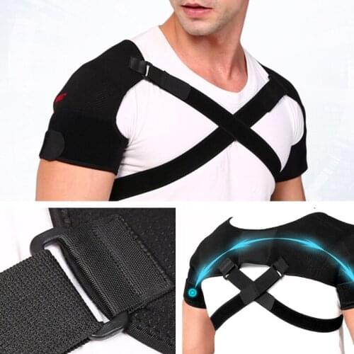 Adjustable Brace Support Belt Adjustable Shoulder Support Spine Back Shoulder Lumbar Posture Correction Guard Strap