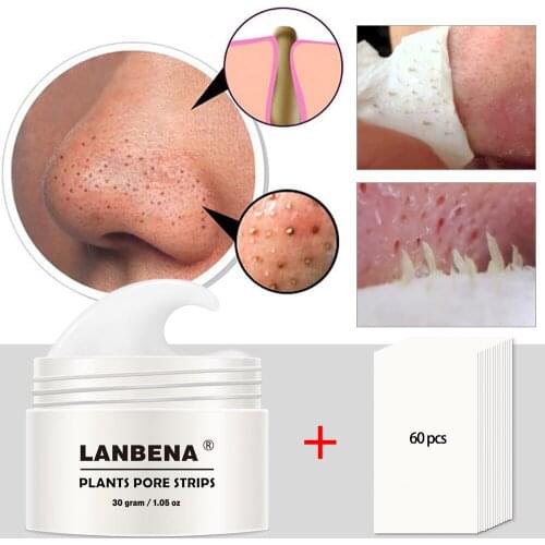 Blackhead Remover Face Nose Mask T Zone Pore Acne Strip Black Mask Peeling Acne Treatment Deep Cleansing Oil Control Skin Care