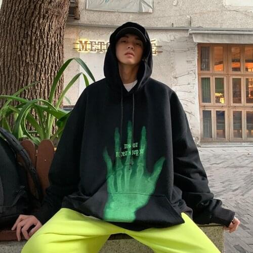 Hoodies Men Harajuku Sweatshirt Long Sleeve Printed Plam Mens Oversized Hoodie 5XL Casual Hoody Xxxtentacion for Man Hip hop