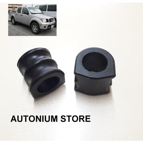1 Pair Front Stabilizer Bar Bushing Best Quality Rubber ID 34 mm for Nissan Navara D40 2006-2013 Pathfinder R51 54613-EB71A