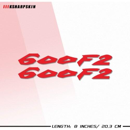 Motorcycle sticker accessories bike Fuel tank Wheels helmet notebook Luggage reflective MOTO sign sticker For HONDA 600f2 600 F2