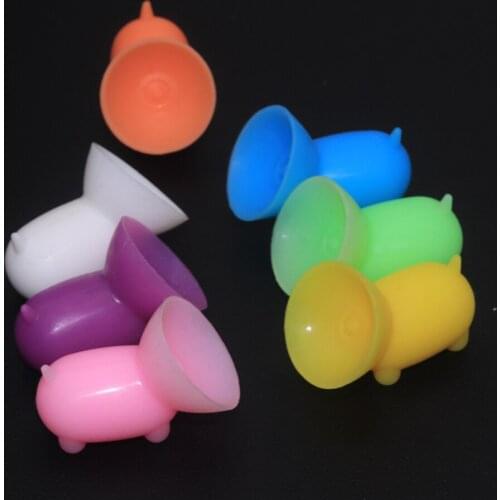 JEAZEA Antistress Toy Cute Pig Universal Sucker Mini Silicone Kawaii Cartoon Pig Bracket Lazy Phone Base For Smartphone Mobile