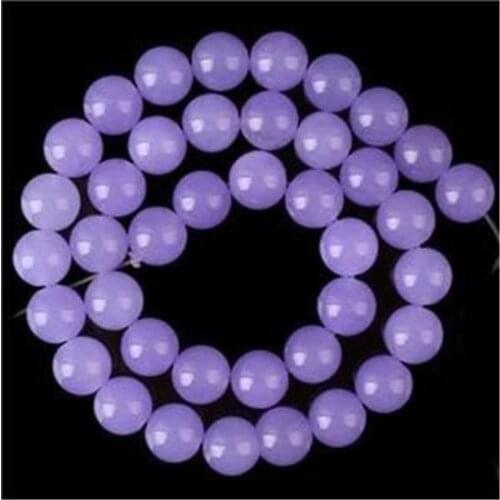 New (Min Order1) AAA 8mm Lilac Alexandrite Round Loose Beads DIY Fashion Jewelry Making Design Natural Stone Gift For Girl Women