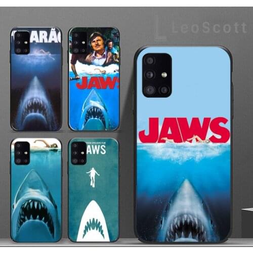 Jaws Phone Case For Samsung A50 A51 A71 A20E A20S S10 S20 S21 S30 Plus ultra 5G M11