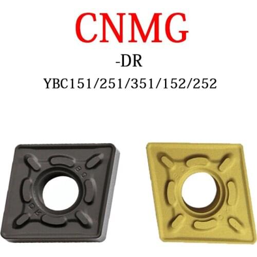 CNMG DR CNMG120408 CNMG120412 YBC252 YBC251 YBC352 Original Blades Quality Assurance CNC Carbide Inserts For Lathe Machine