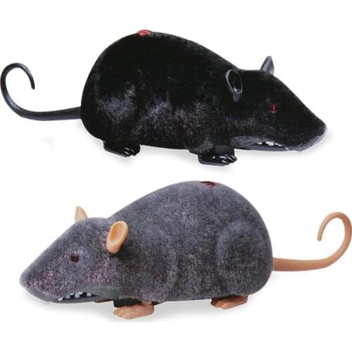 Electric Remote Control Mouse Multi-Function Battery Simulation Infrared Remote Control Light Mouse Model Childrens Whole Toys