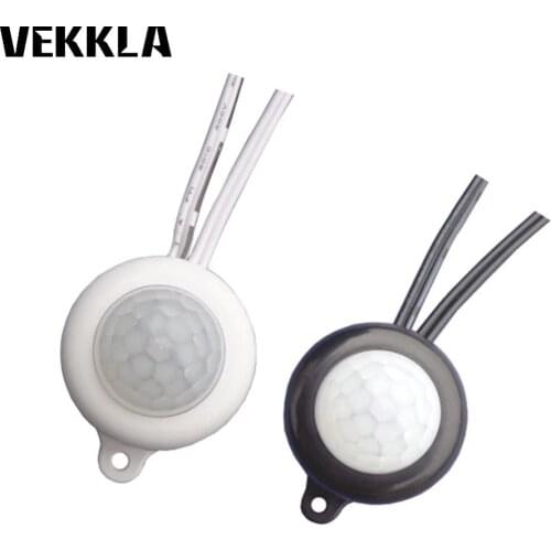 DC 12V 24V Infrared Human Body Induction PIR Sensor Switch Light Control Ceiling Detector Control Photosensitive Motion Sensor