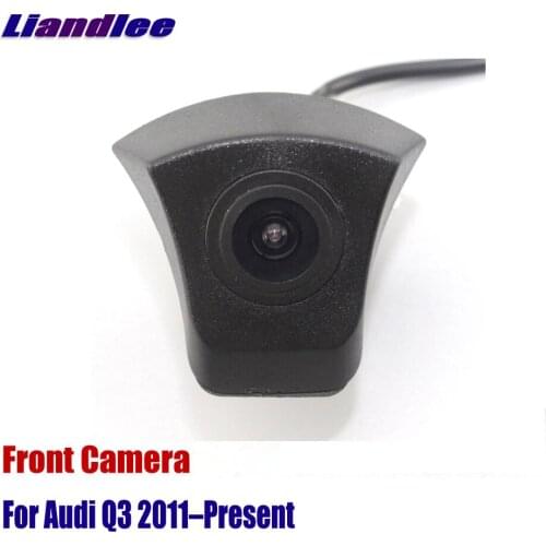 Liandlee AUTO CAM Car Front View Camera For Audi Q3 2011-Present 2012 2013 2014 2015 ( Not Reverse Rear Parking Camera )
