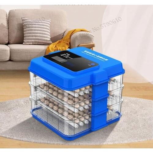Incubator Mini Full-automatic Intelligent Domestic Chicken, Duck, Goose, Quail, Pigeon, Egg Breeding Incubator Small Incubator