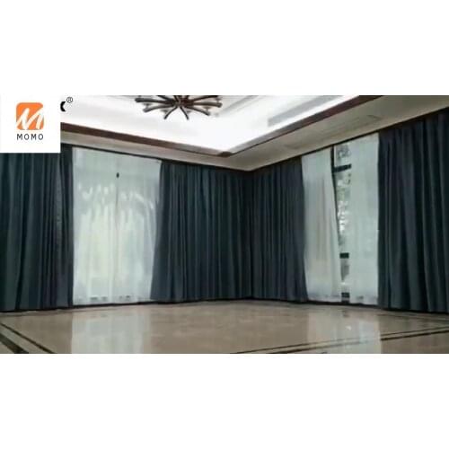 Motorised Curtain Track System, remote control curtain, motorized curtain open system