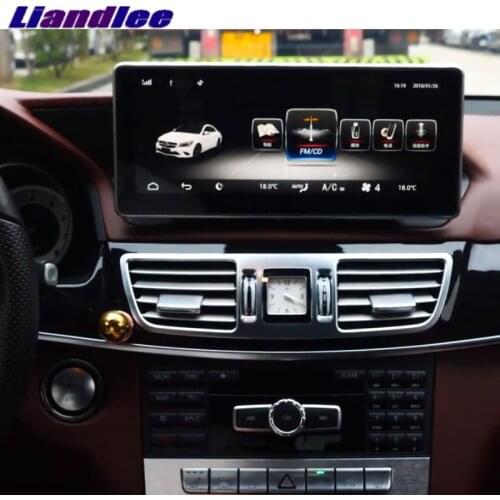 Liandlee Car Multimedia Player NAVI For Mercedes Benz MB E Class W212 2009~2016 NTG 10.25 INCH Car Radio Stereo GPS Navigation