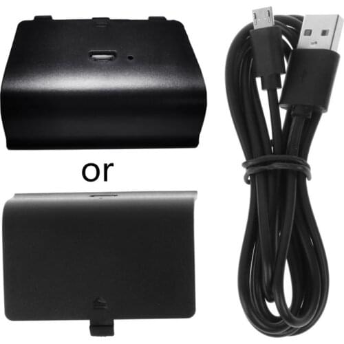 New NI-MH 2400MAHCharger Kit Rechargeable Battery Pack + USB Cable for xbox one