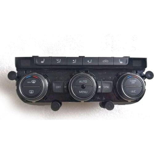 Air Condition Control Switch Panel AC Seat Heater For MQB Passat B8 Golf MK7.5 51G907044K 51G 907 044 K