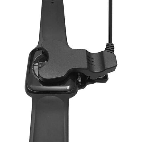 H7JF Portable Charger Clip Adapter with USB Charging Cable Cord for Smart Watch Suitable for HW22 Fast Stable Performance