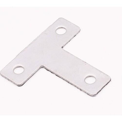 50/60/80mm Stainless steel T type Corner Brackets Window wood door connector thicken 90 Degree Right Angle Furniture Hardware