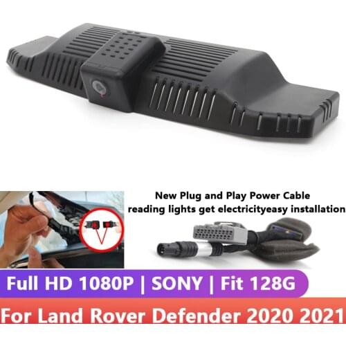 Plug and play Car Driving Video Recorder DVR Control APP Wifi Camera HD Registrator Dash Cam For Land Rover Defender 2020 2021