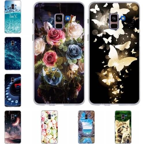 Protect case for Samsung Galaxy A8+ A8 Plus (2018) A730F Case Soft Silicon Case for Samsung Galaxy A8+ A8 Plus Back Cover