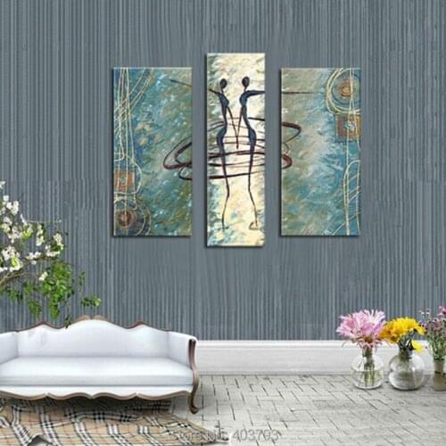 100%MODERN ABSTRACT HUGE WALL ART OIL PAINTING ON CANVAS (No Frame) Home Decoration